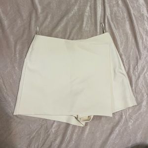 ZARA white skort